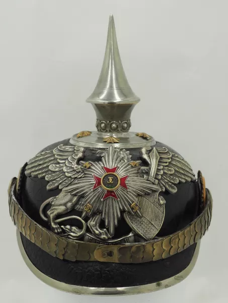 Baden 109th Leib Infantry Officer Pickelhaube Visuel 1 principal